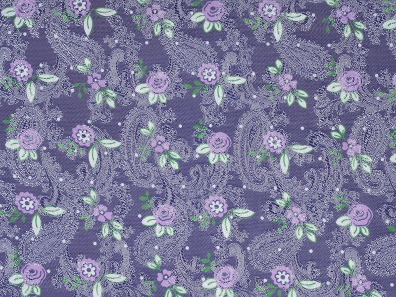 Polyesterové visóza Jacquard tlačená podšívka